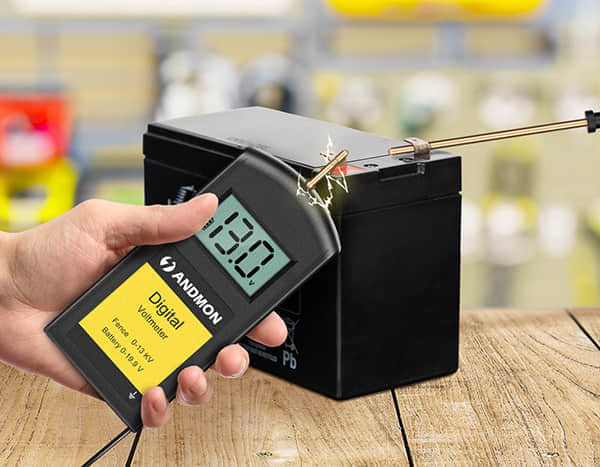 Probador de cercas eléctricas